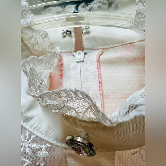 Bodyline Sweet Lolita Pink Floral OP Dress 2L Harajuku J-Fashion Kawaii 2011 New - Picture 5 of 14